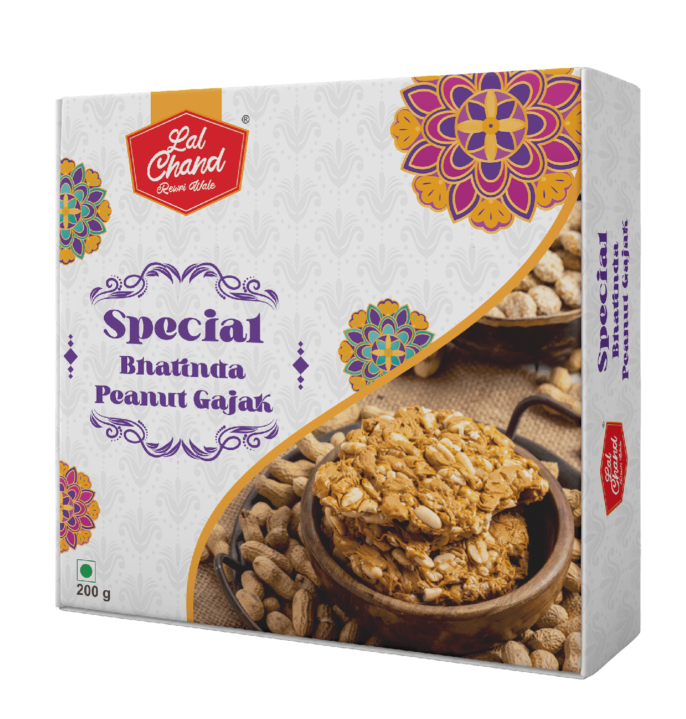 200g Box Special Bhatinda Peanut Gajak 150